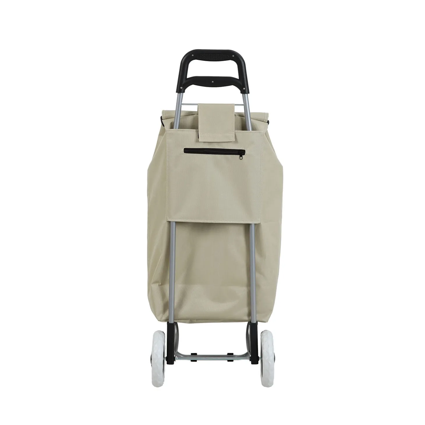 Einkaufstrolley sand mit Blumenmuster