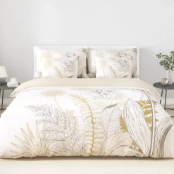 Elegante Bettwäsche mit floralen Mustern