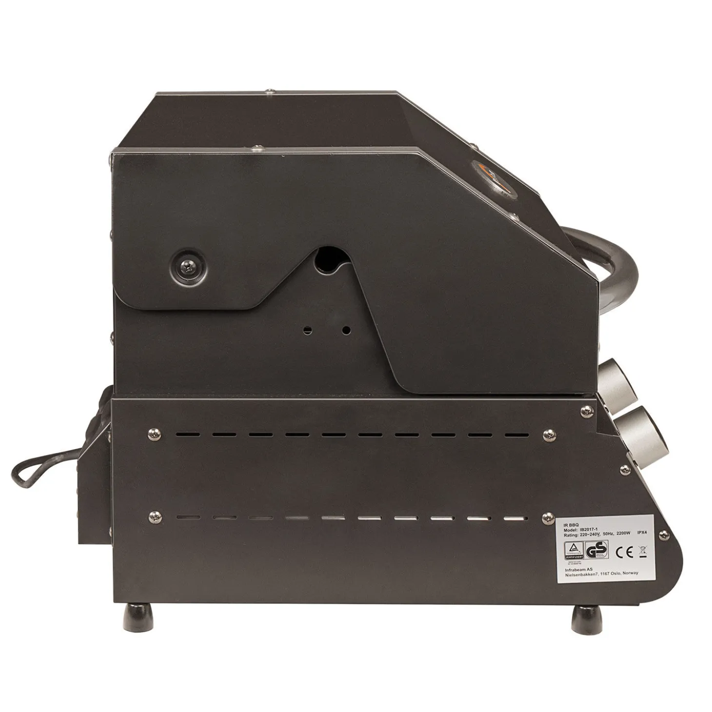 Elektrogrill Infrabeam mit 2 Grillzonen