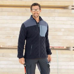 Engel gesteppte Fleecejacke