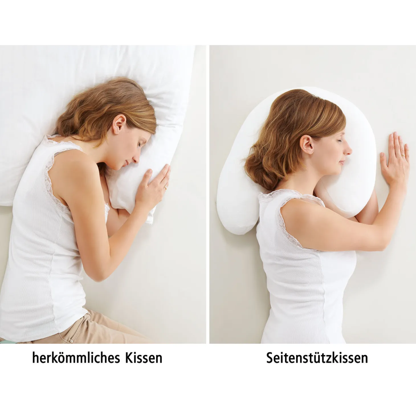Ergonomisches Seitenstützkissen