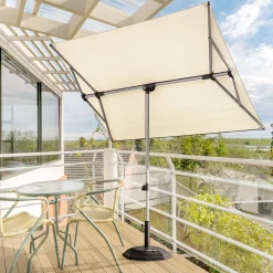 Faltbarer Sonnenschirm für Balkone