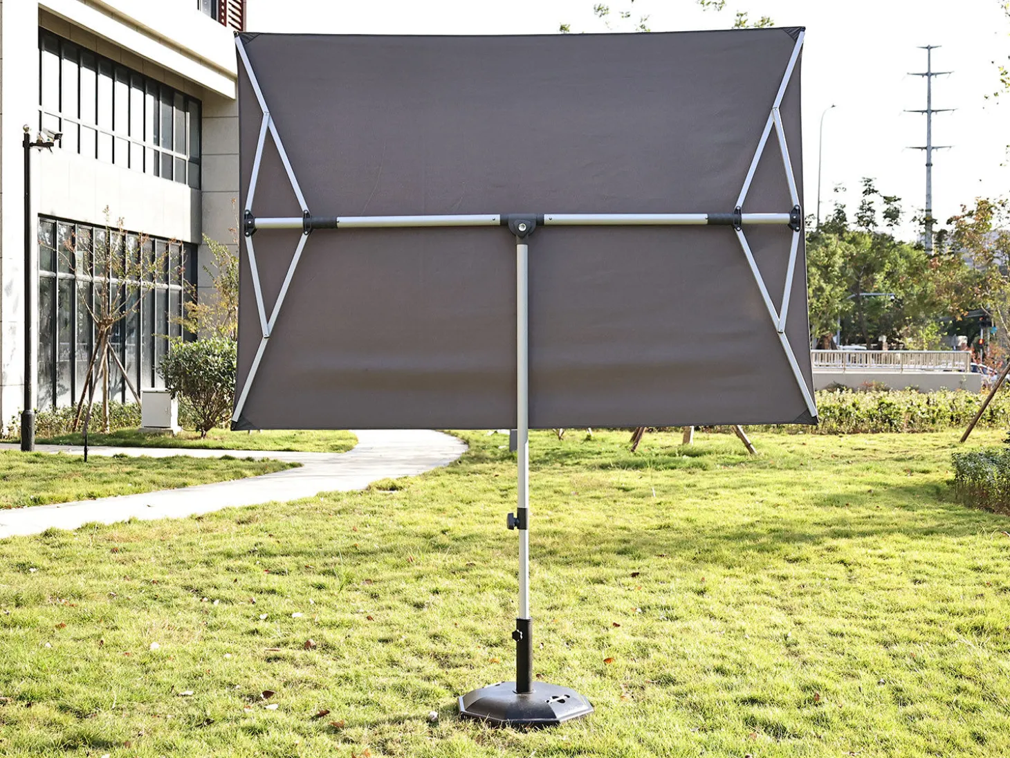 Faltbarer Sonnenschirm für Balkone