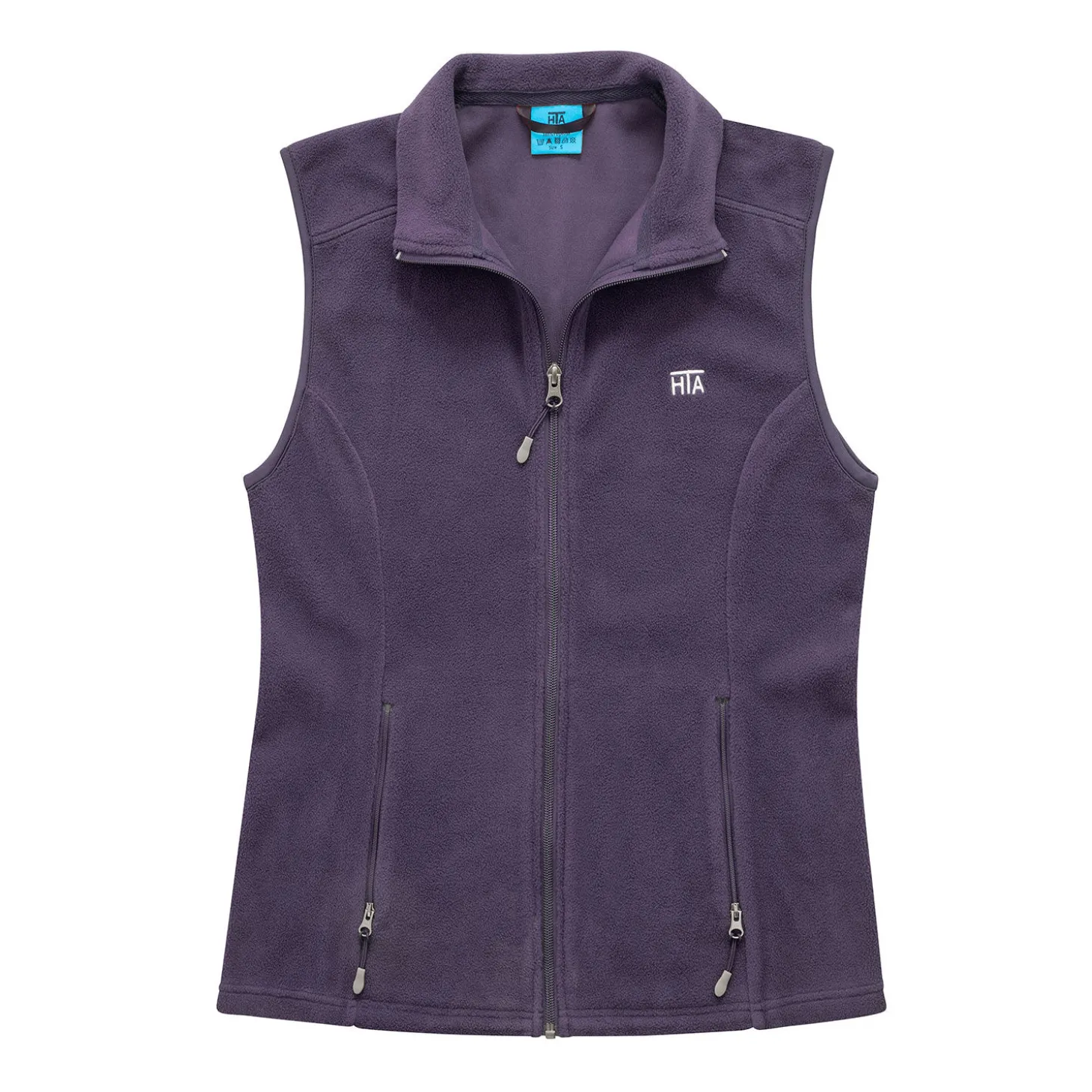 Fleece-Gilet Damen mit Stehkragen