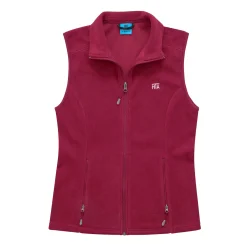 Fleece-Gilet Damen mit Stehkragen