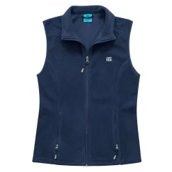 Fleece-Gilet Damen mit Stehkragen