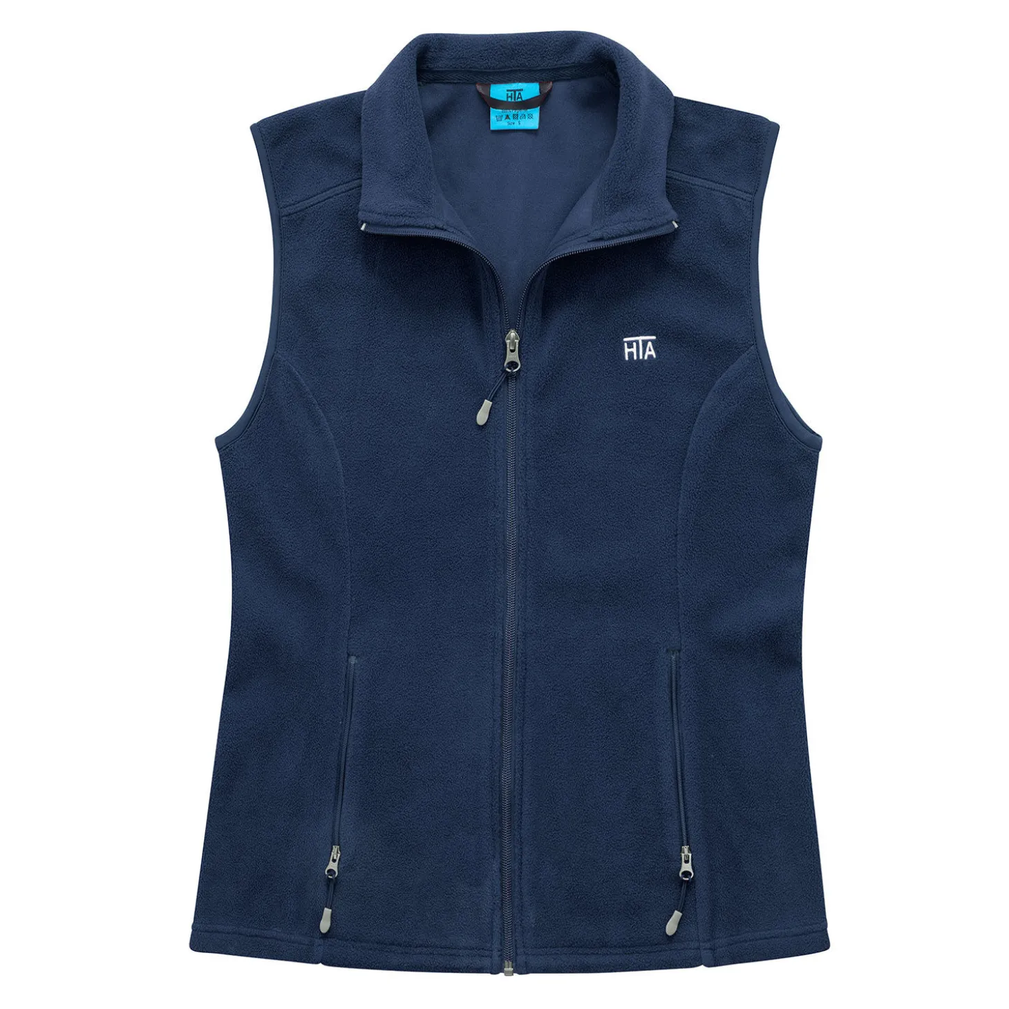 Fleece-Gilet Damen mit Stehkragen