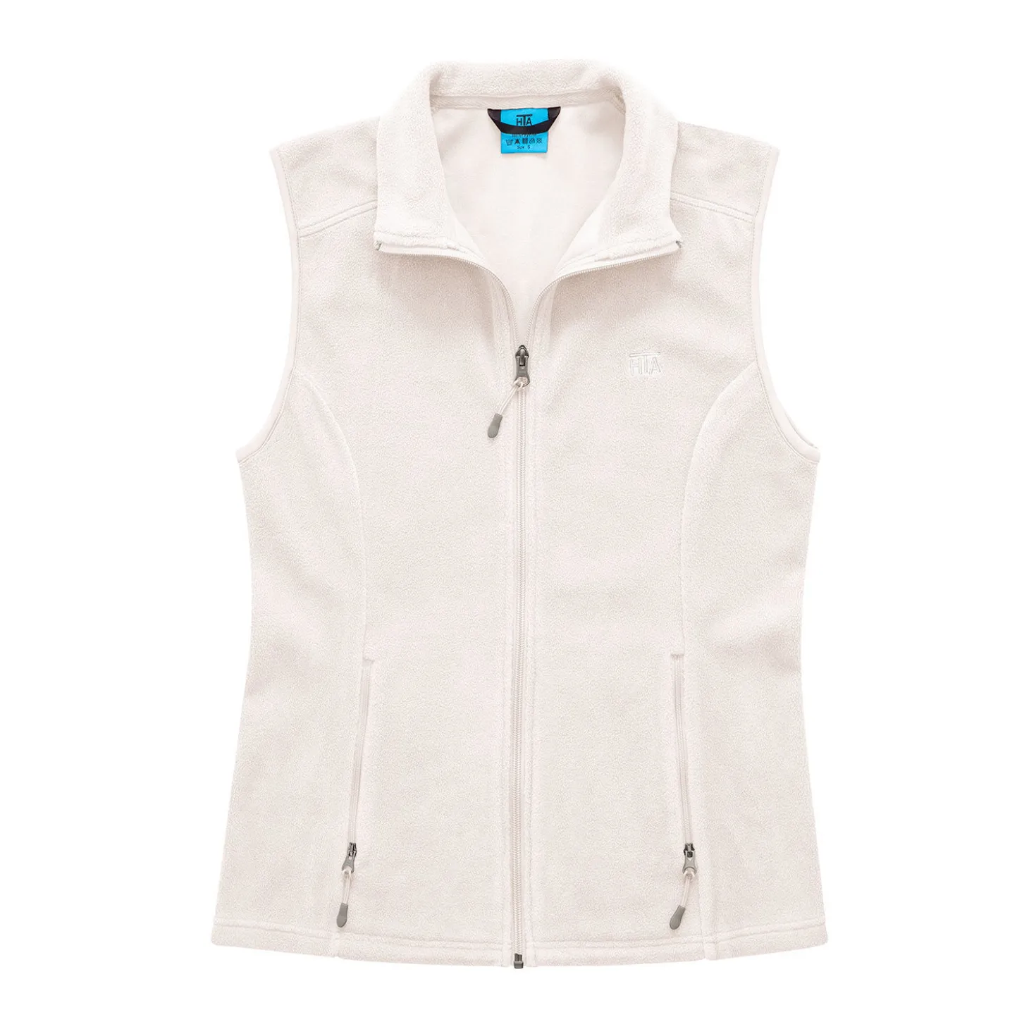 Fleece-Gilet Damen mit Stehkragen