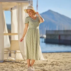 Florales Sommerkleid in angenehmer Viscosequalität