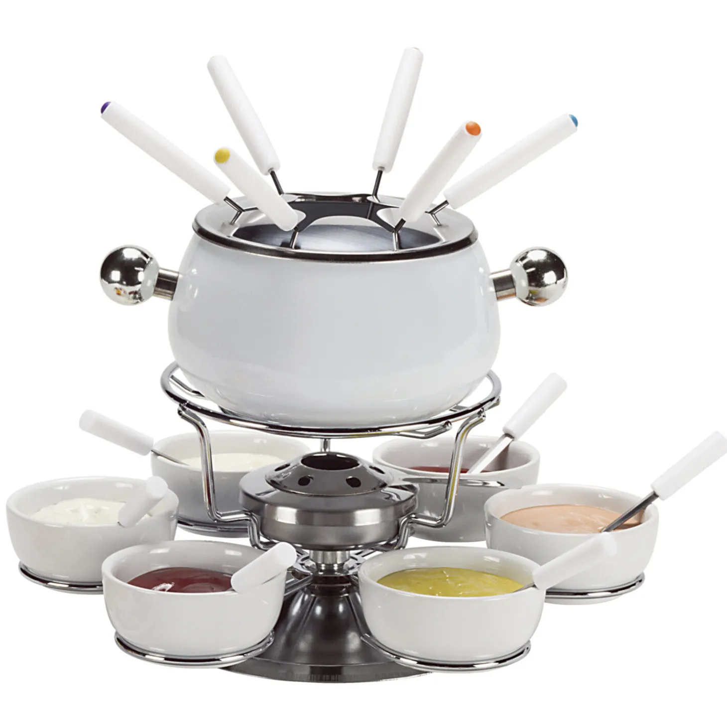 Fondue-Chinoise Set 21-teilig