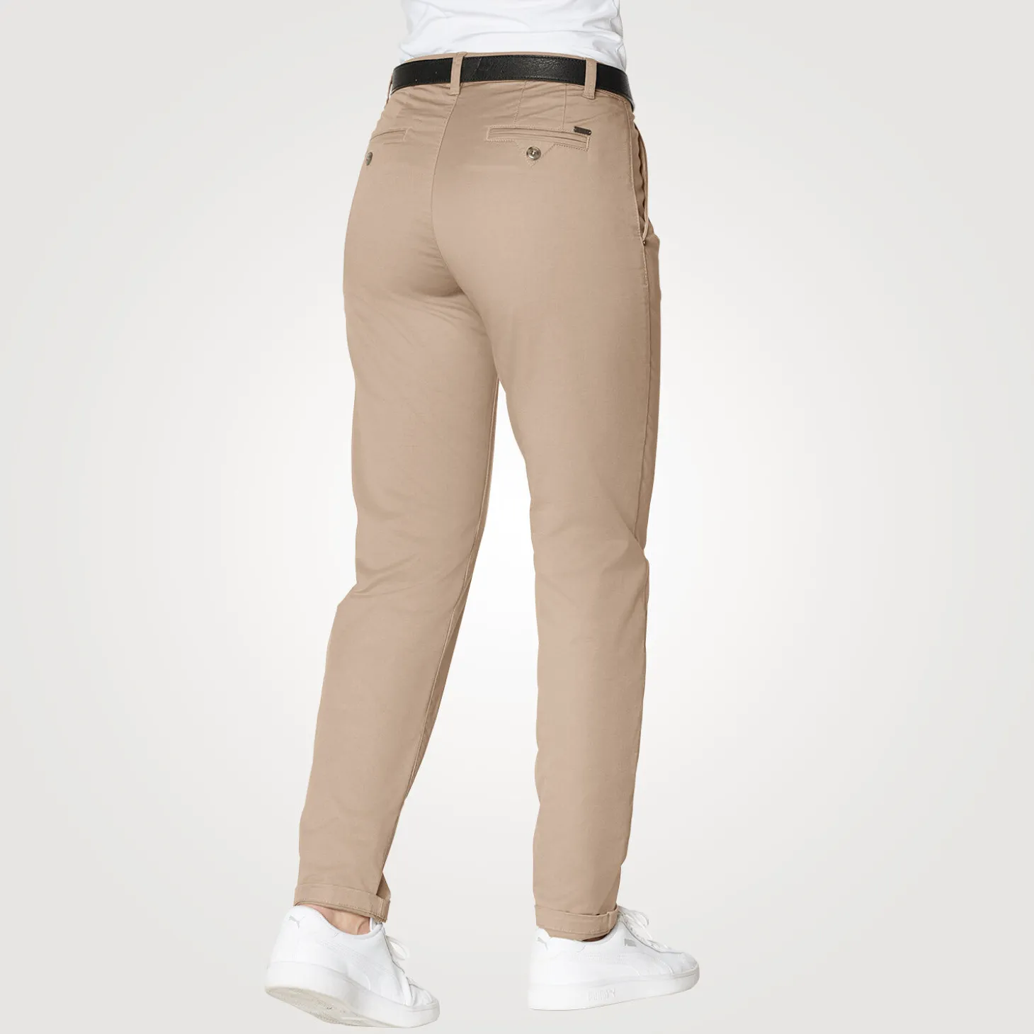 Formstabile Stretch-Chino-Hose