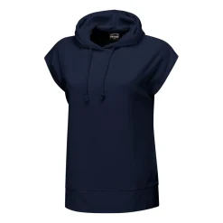 Frottee Oberteil Damen mit Kapuze