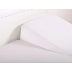Frottee-Fixmolton für Boxspringmatratzen mit Einschnitt am Kopfteil