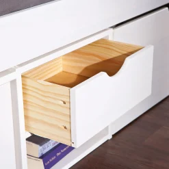 Funktionsbett TIM mit diversen Schubladen