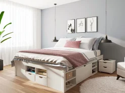 Funktionsbett TOM mit viel Stauraum