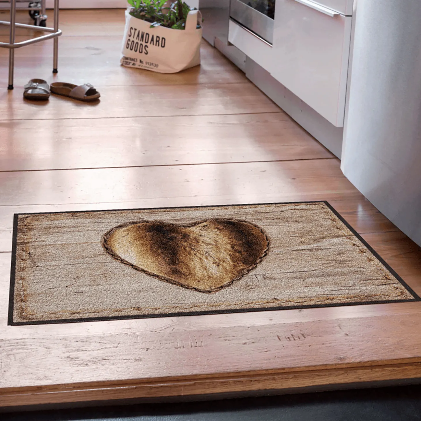 Fussmatte Chalet Heart