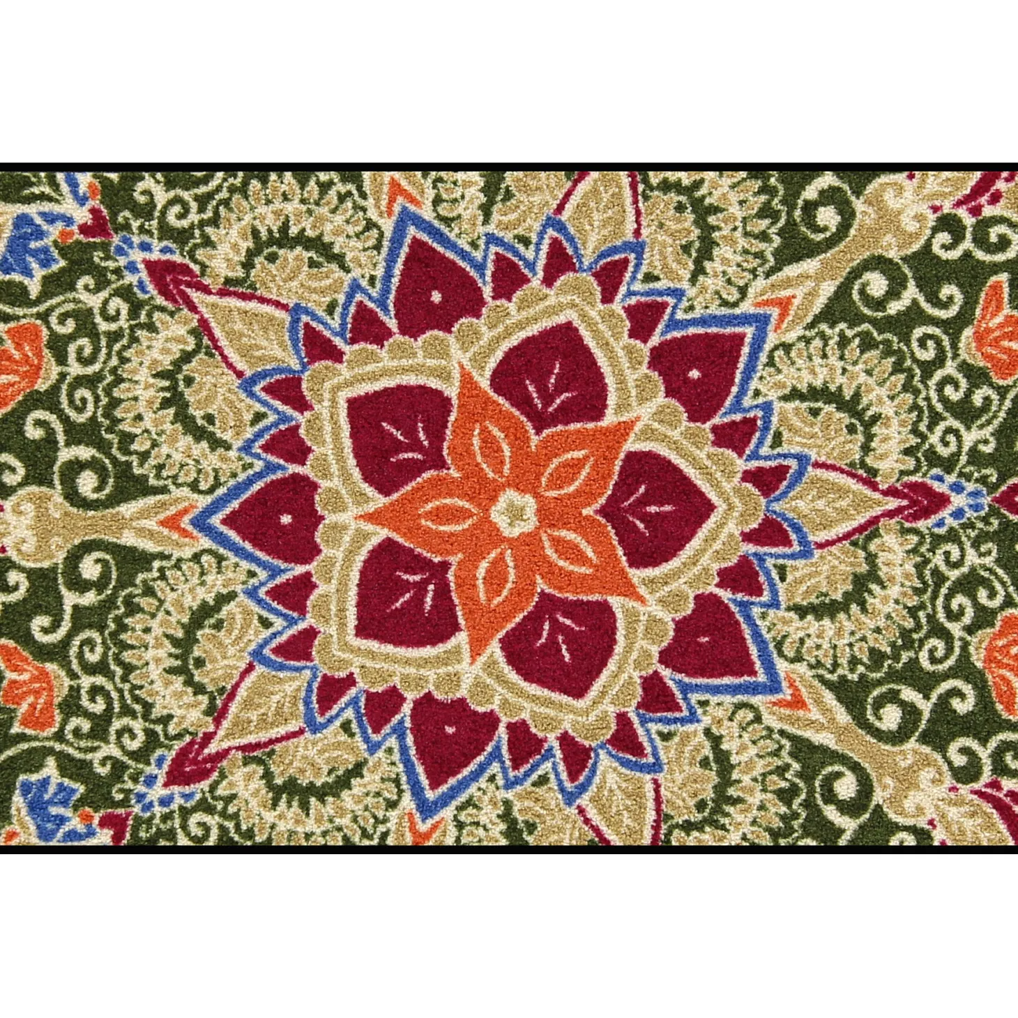 Fussmatte Flower mit Blumen