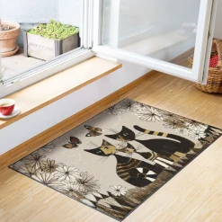 Fussmatte Gatti con Fiori
