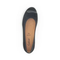 GABOR Ballerina für Damen aus Veloursleder