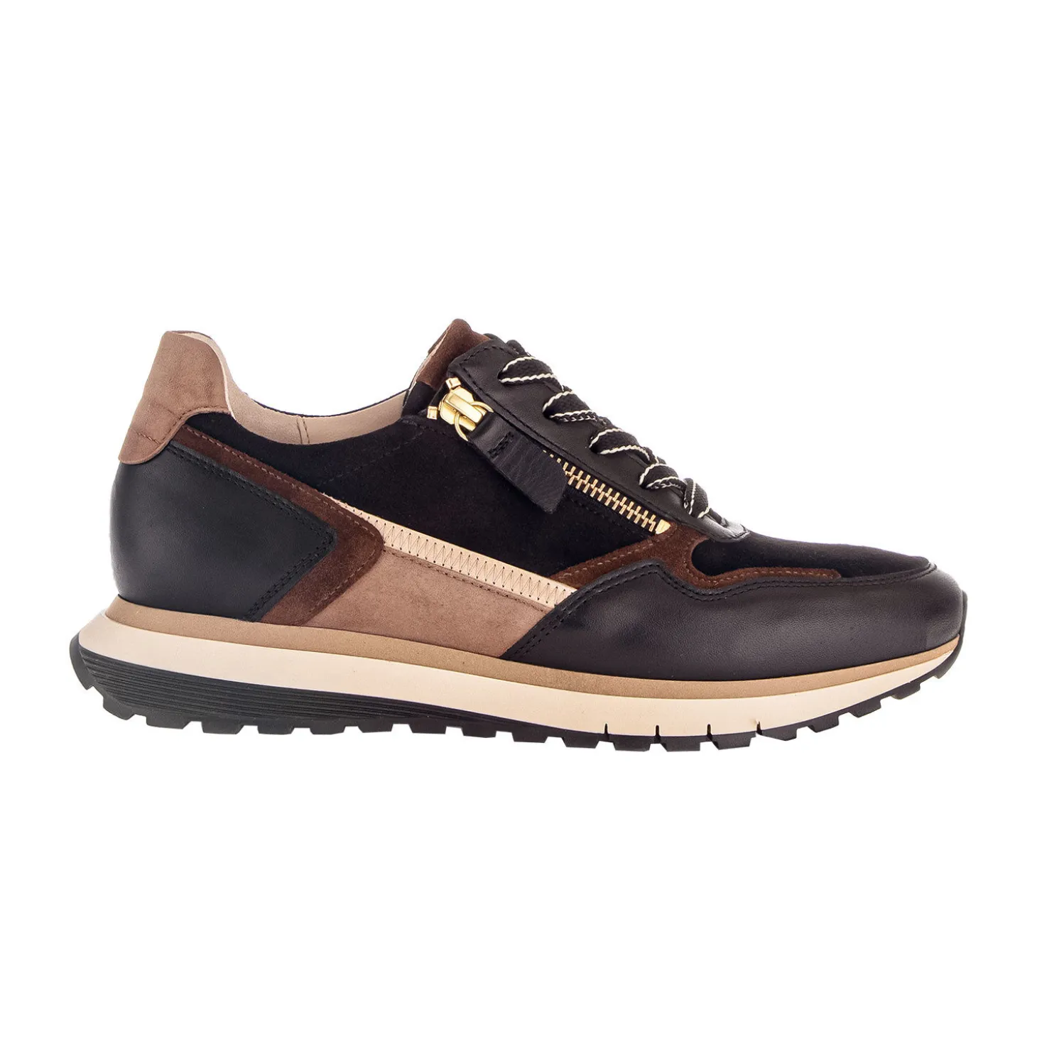 Gabor Sneaker für Damen aus weichem Glattleder