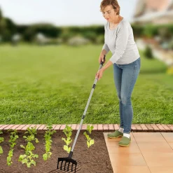 Gartenhacke & Kultivator mit Teleskopstiel
