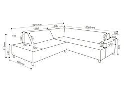 Gartenlounge Dave – aus schnelltrocknendem Quick-Dry-Foam™
