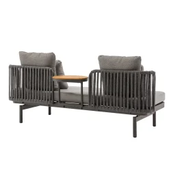 Gartensofa 2-Sitzer Como