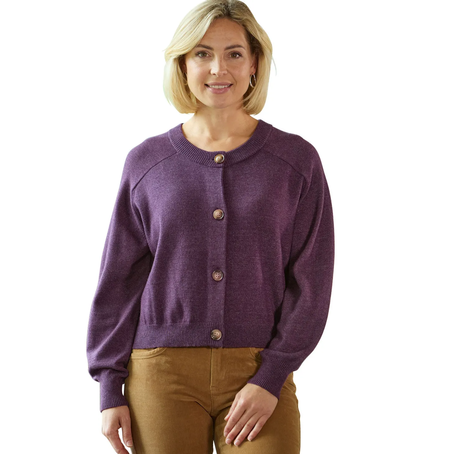 Geknöpfter Damen Cardigan