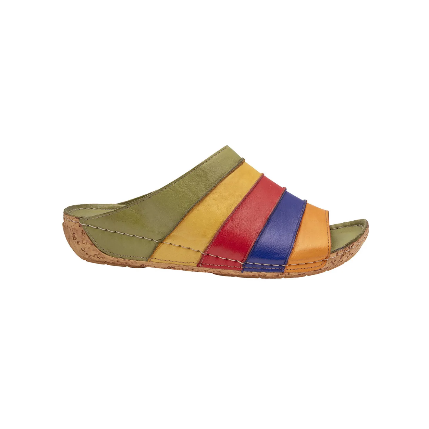 Gemini Pantolette in buntem Farbmix