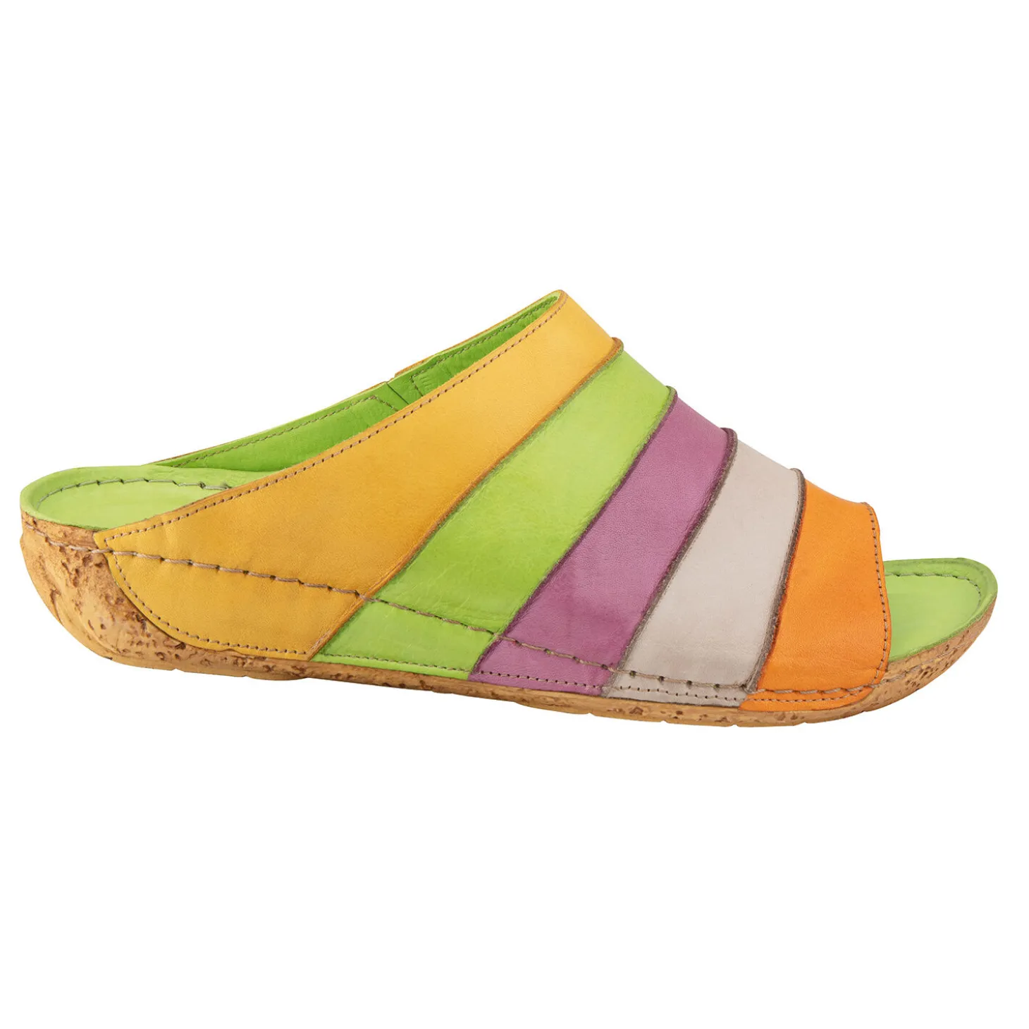 Gemini Pantolette in buntem Farbmix