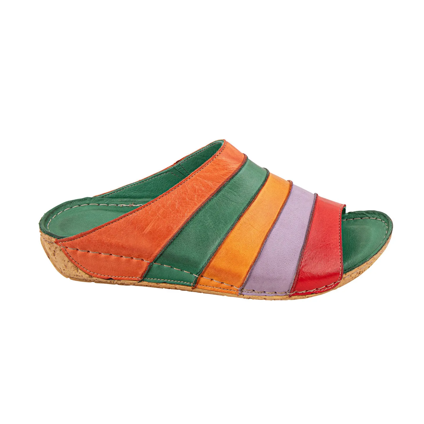 Gemini Pantolette in buntem Farbmix