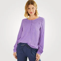 Gemusterte Artime Bluse