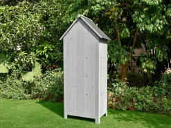 Gerätehaus mit Klapptisch aus Fichtenholz