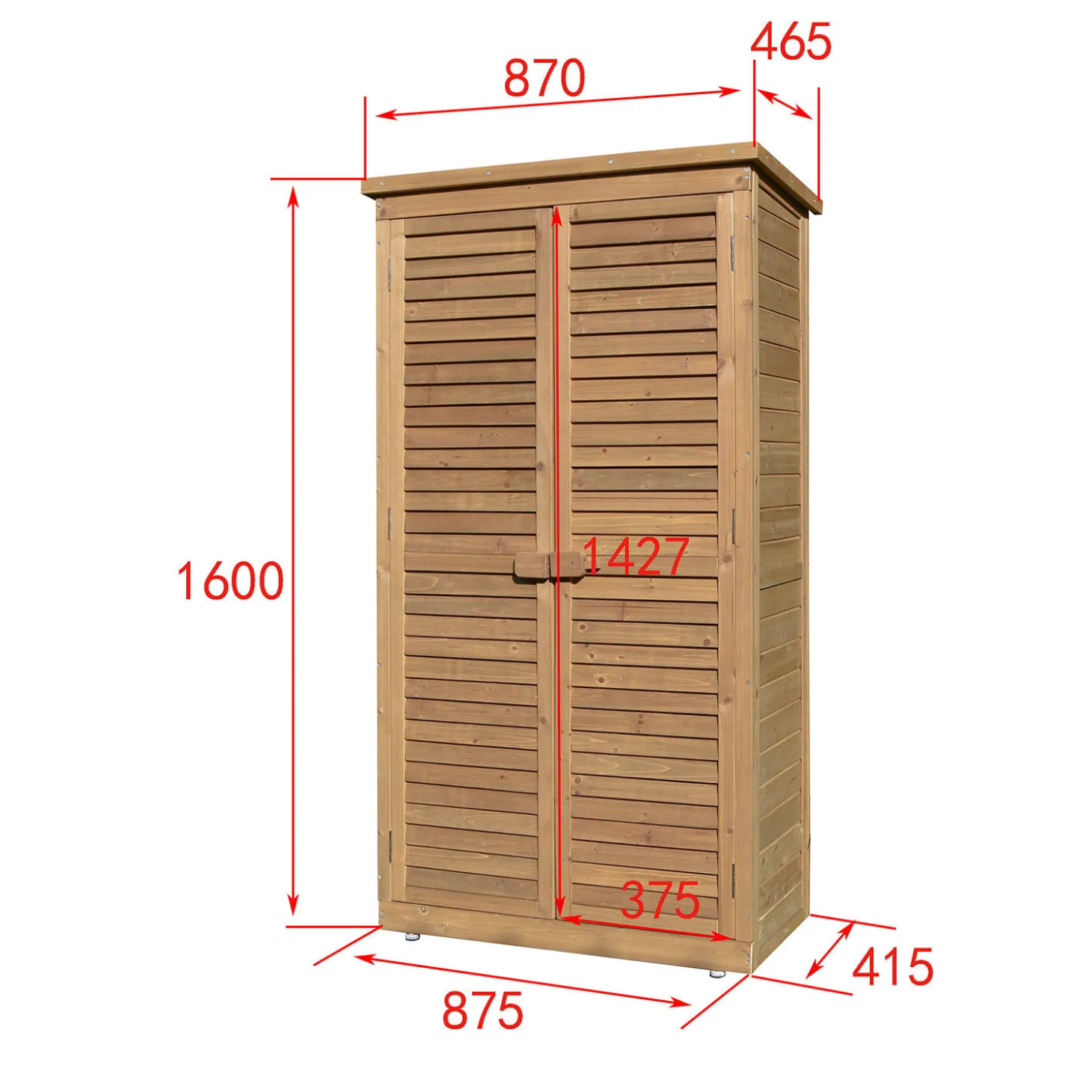Geräteschrank 2-türig