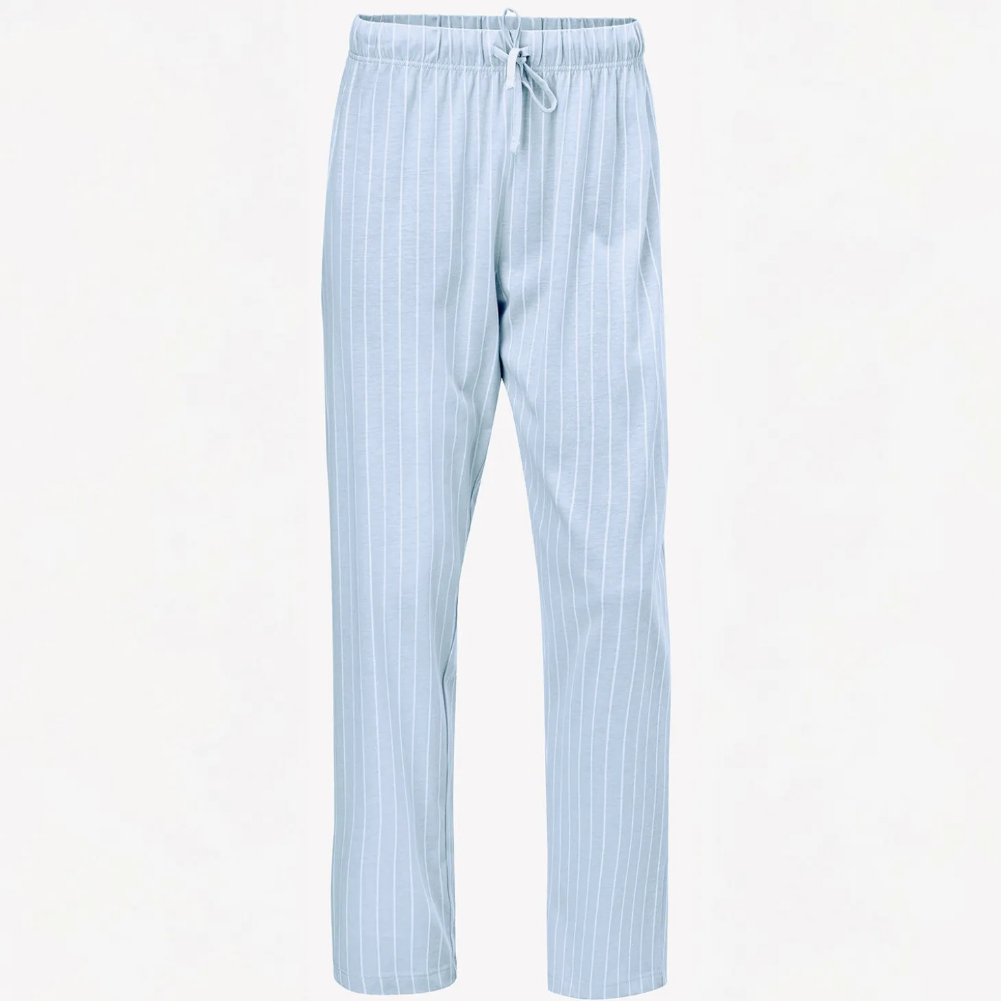 Gestreifte Pyjama Hose, gerade geschnitten