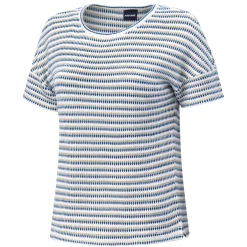 Gestreiftes Strick T-Shirt