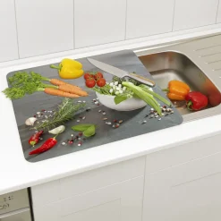Glas-Abdeckplatte Multi – Kräuterküche