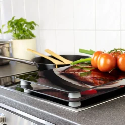 Glas-Abdeckplatte Pizza Margherita 2-teilig