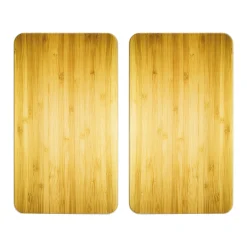 Glas-Abdeckplatten Holzoptik