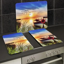 Glas-Abdeckplatten See