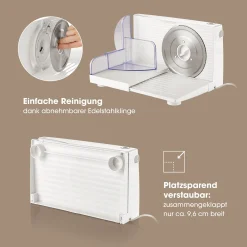 Gourmetmaxx Allesschneider 150 W