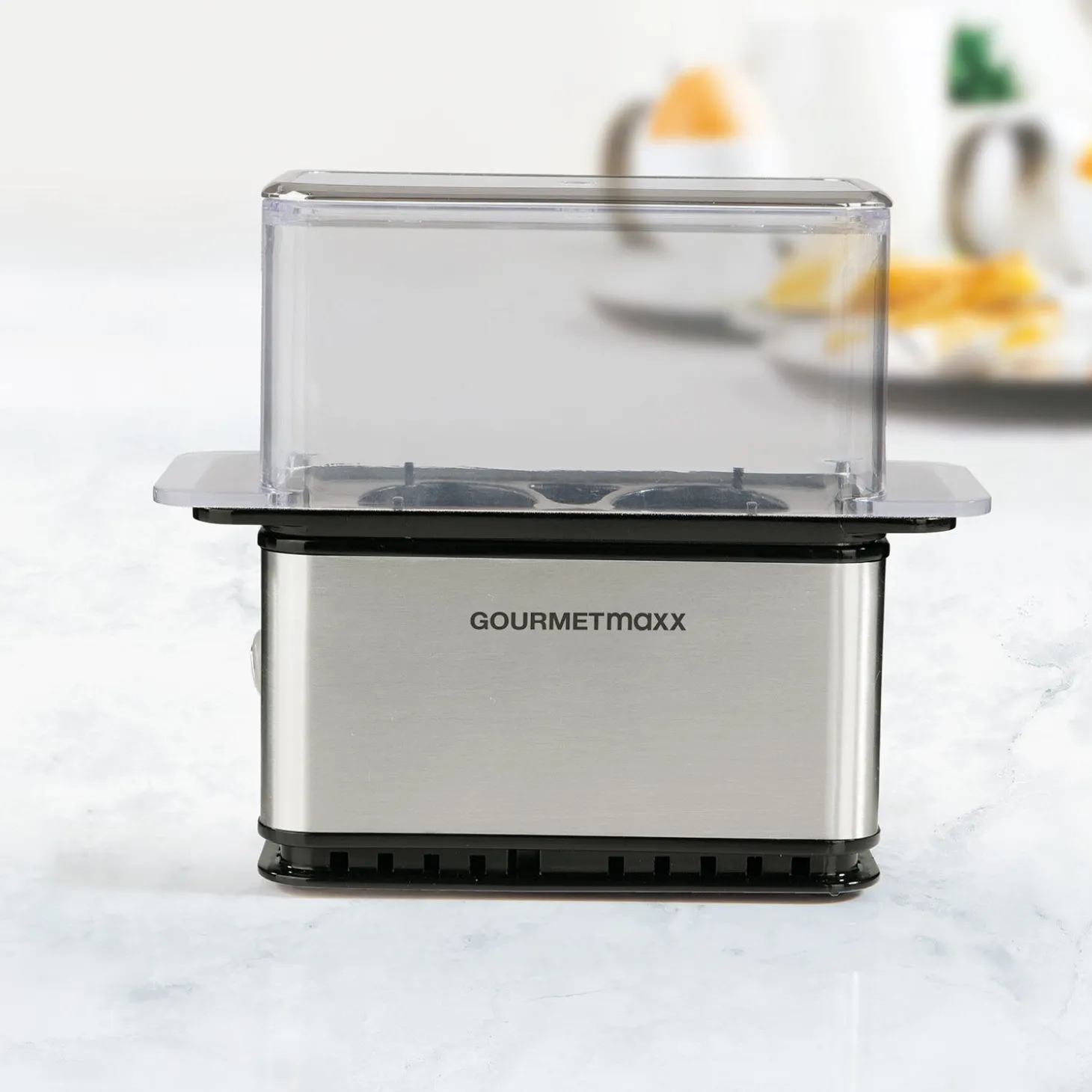 Gourmetmaxx Design-Eierkocher für 1 bis 2 Eier