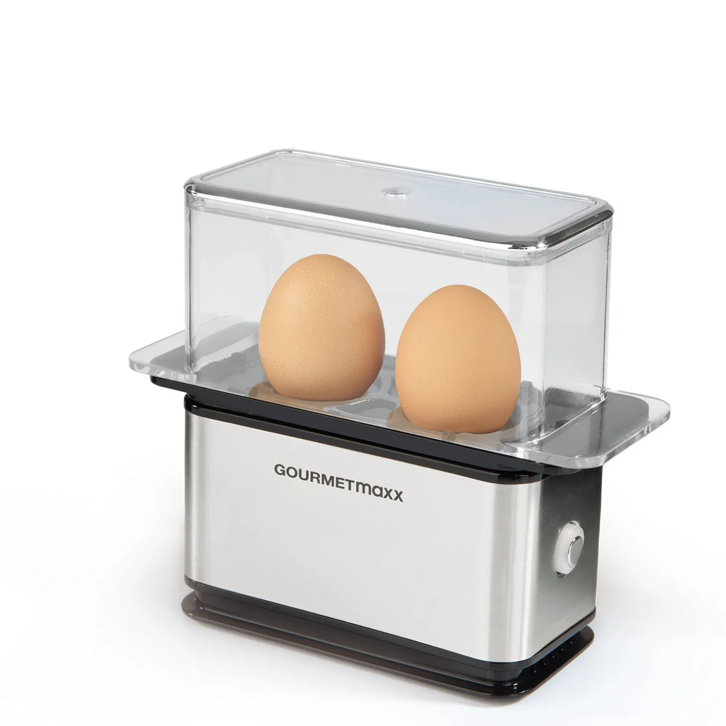 Gourmetmaxx Design-Eierkocher für 1 bis 2 Eier