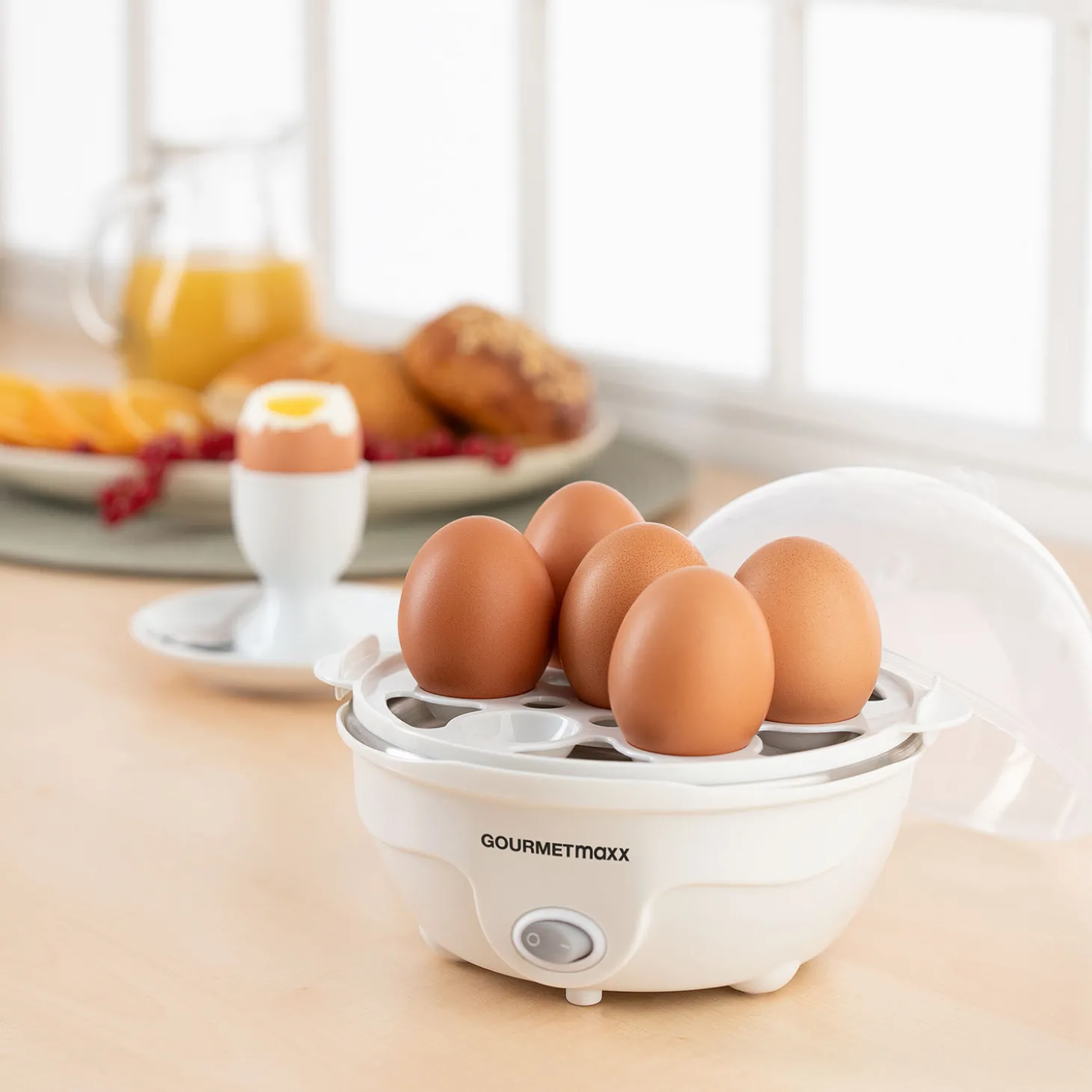 Gourmetmaxx Eierkocher für 1 bis 7 Eier