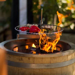 Grill- und Feuerstelle Barrique