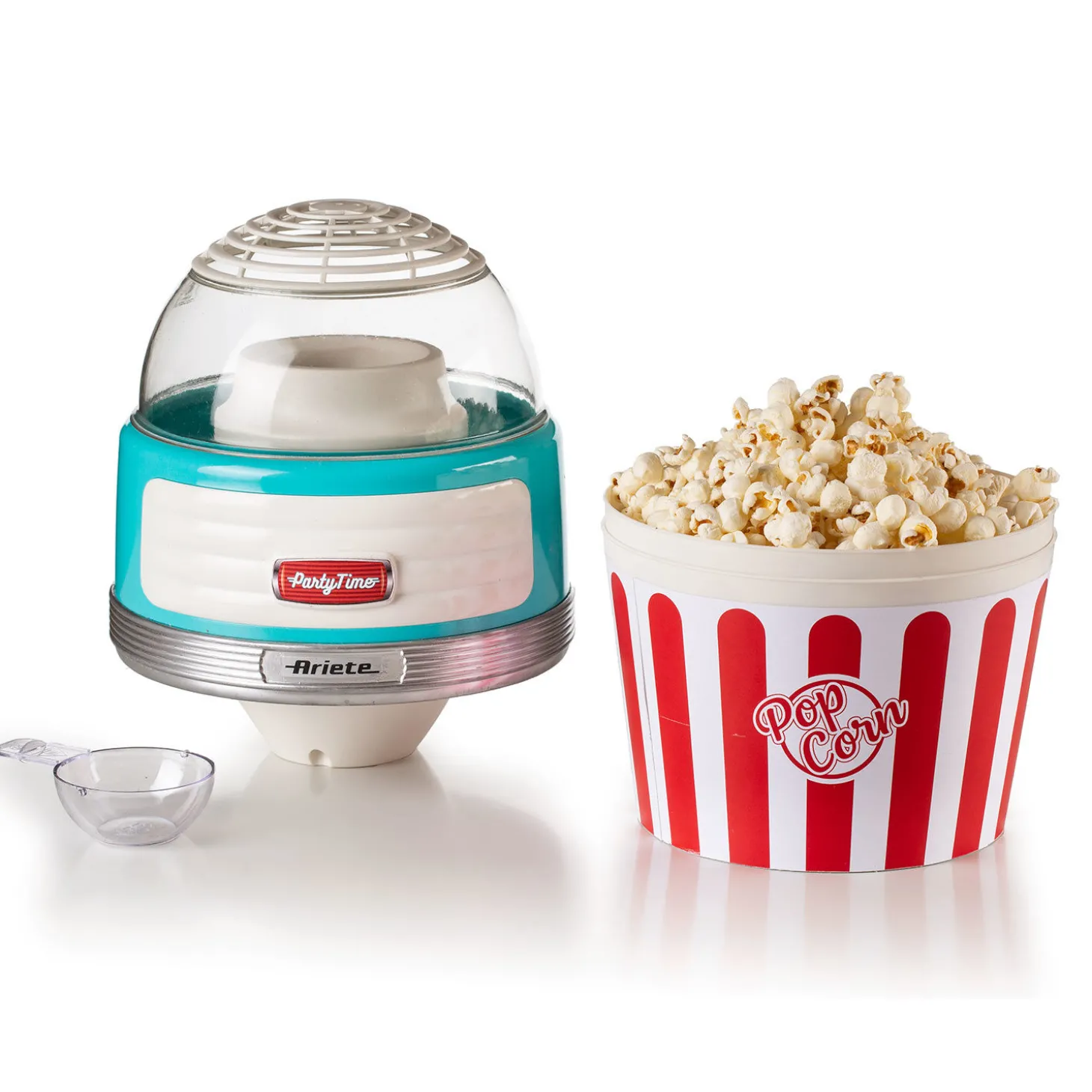 Grosse Ariete Popcorn-Maschine im Retrodesign