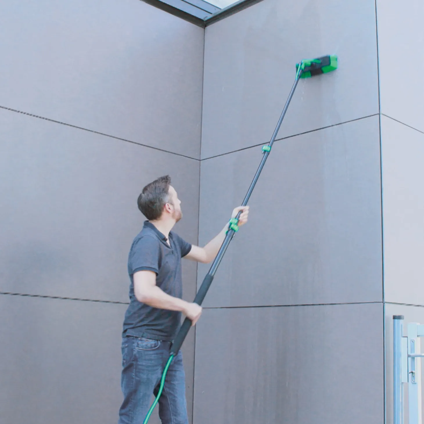 Hammersmith AquaClean Deluxe, 2in1 Teleskop-Besen