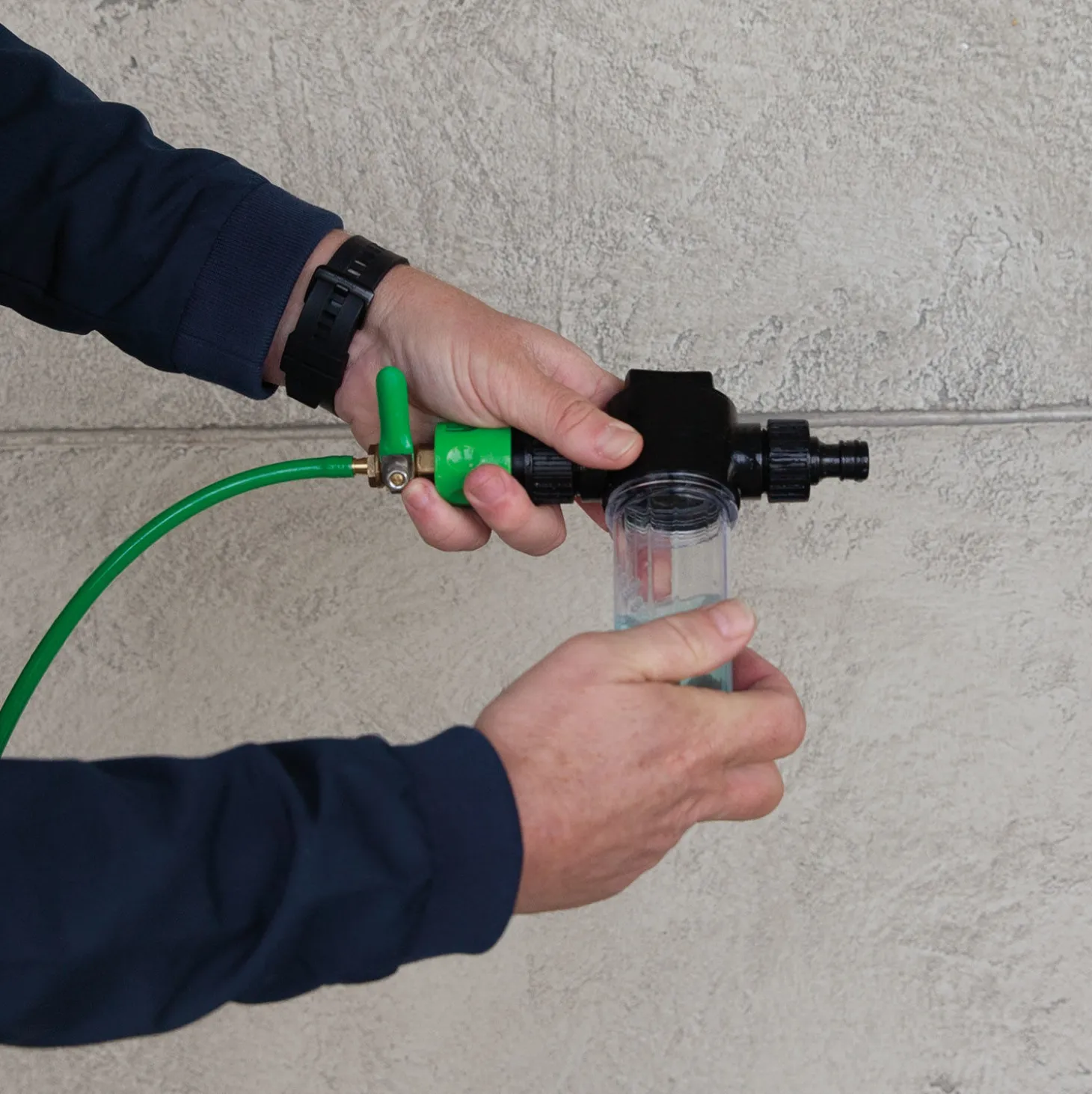 Hammersmith AquaClean Deluxe, 2in1 Teleskop-Besen