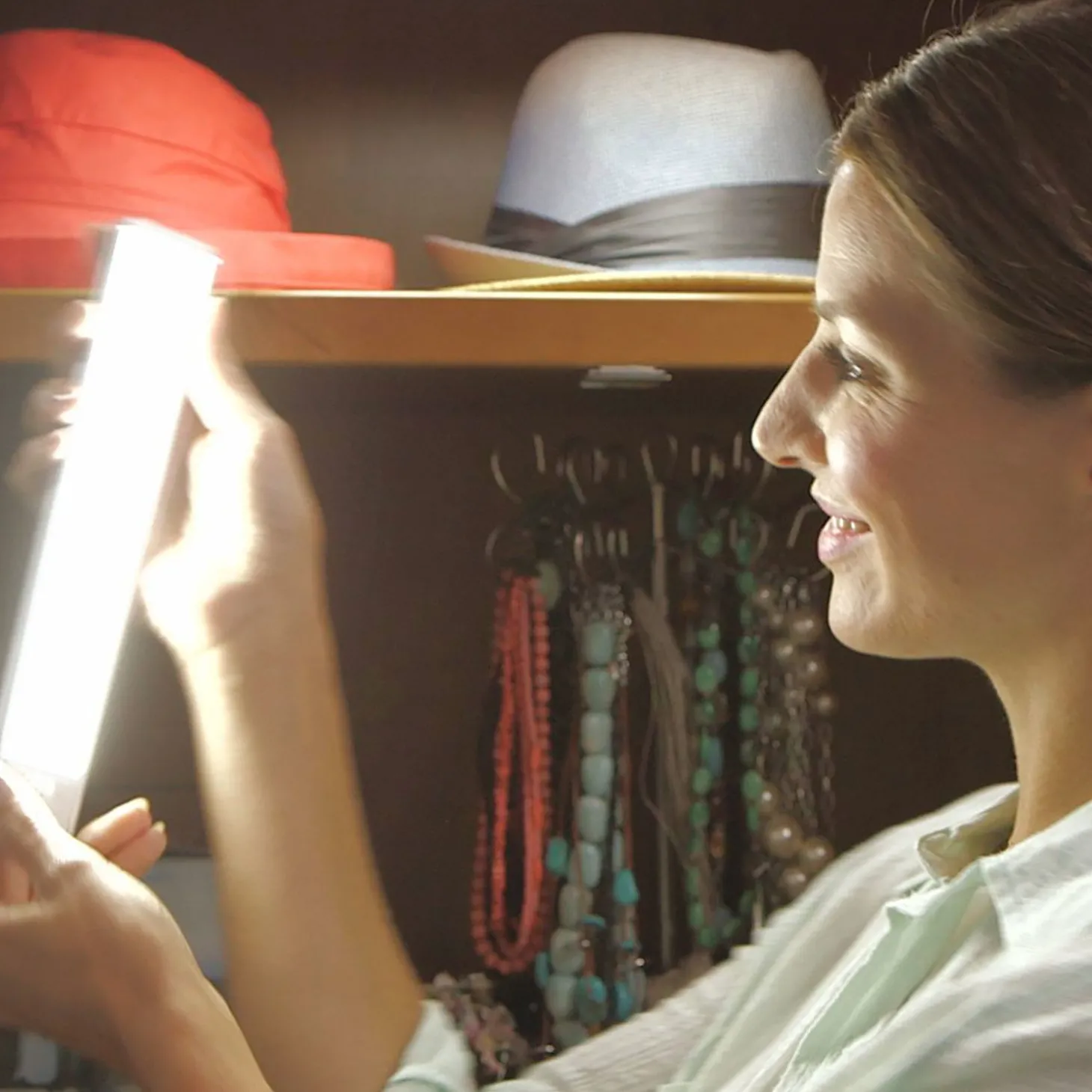 Handylux Slim Bright Power-LED-Leiste mit Bewegungssensor