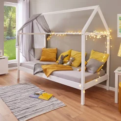 Hausbett aus massivem Kiefernholz